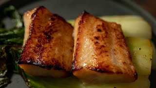 Nobu Style Miso Black Cod Recipe [upl. by Ingaborg]