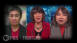 Christiane Amanpour Maria Ressa amp Ramona Diaz in Conversation About “A Thousand Cuts”  FRONTLINE [upl. by Fotinas]