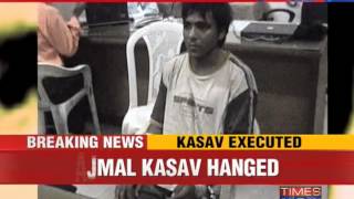 Ajmal Kasav executed at Yerwada jail in Pune [upl. by Tychon]