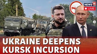 Russia Ukraine War LIVE  Russia Tightens Border Security As Ukraine Incursion Continues  N18G [upl. by Gonroff]