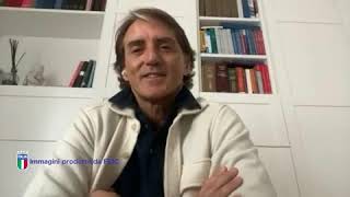 Mancini ricorda Vialli «LItalia deve andare avanti nel suo nome ho sperato nel miracolo» [upl. by Elleynod116]