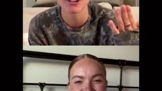 Danielle Bradbery  Interview on IG Live With Lacy Cavalier 05192020 [upl. by Oah]