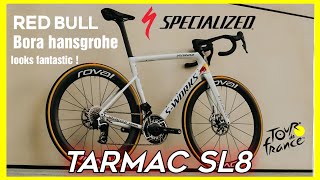 Specialized Sworks Tarmac SL8  Red bull BORAHansgrohe it has a frightening price [upl. by Ybbed]