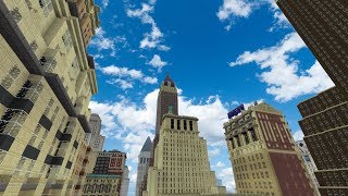 Episode 31 Minecraft World Tours Lower Manhattan NYC 1954 Part 2 [upl. by Annahavas719]