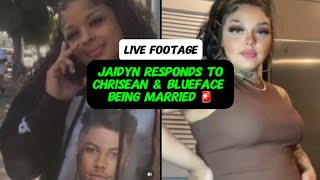 🚨Jaidyn Alexis’s shocking response to Chrisean amp Blueface getting married “LIVE FOOTAGE “Karlissa [upl. by Haelak]