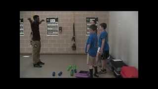 Elementary Physical Education Weight Lifting Lesson [upl. by Afatsum]