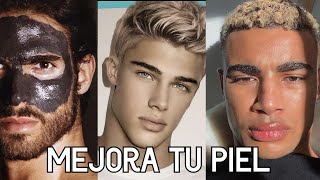 La mejor rutina facial para hombres 4 Consejos [upl. by Jocko]