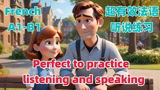 French A1B1  Practice your listening and speaking skills expand vocabulary 法语口语法语听力 法语单词 [upl. by Solhcin606]