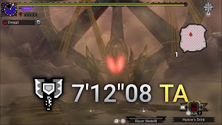 MHGU AhtalKa  Aerial Charge Blade TA Rules  712quot08  With Commentary [upl. by Retsel]