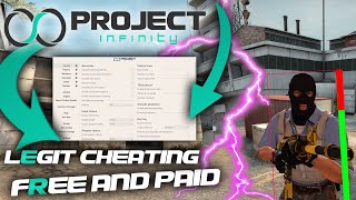 CSGO  LEGIT Hacking in Prime MM  Project Infinity  Aimbot [upl. by Pepita217]