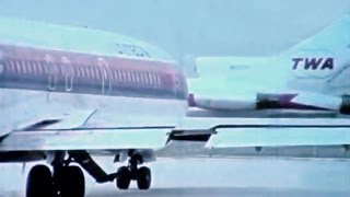 United Boeing 727 amp Continental DC10  quotRamp Actionquot  1977 [upl. by Jurkoic18]