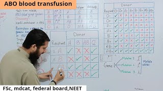 blood transfusion in abo blood group system [upl. by Ardnos211]