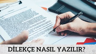 Dilekçe nasıl yazılır [upl. by Koloski]