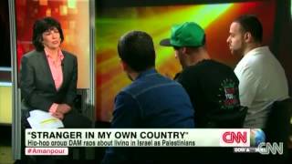 DAM HIP HOP FROM PALESTINE ON CNN AMERICA AMANPOUR [upl. by Ria]