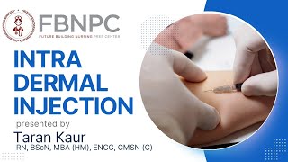 Intra Dermal Injection Technique and NCLEX Style Questions [upl. by Abra]