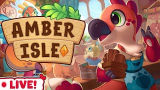 Is this New amp Adorable Shopkeeping Game Any Good First Look at Amber Isle [upl. by Selena]