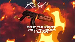 Rubal  Gunman Anthem Official Lyrics Video [upl. by Arakat425]