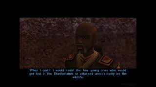 Jolee Bindo Explains Why He Chose To Settle On Kashyyyk  KOTOR 1 [upl. by Ahsercel146]