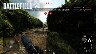 Battlefield 5 Attacking Solomon Island Gameplay No Commentary [upl. by Ahsikym]