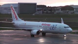 Air Europa 737800 at FDH HD [upl. by Eisseb]