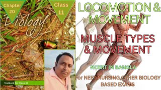 Locomotion and movementMuscle types and movement class 11  NEET Harunbiozone [upl. by Ronile]