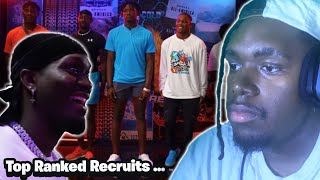 AJ Greene Brought Out These TOP RANKED Football Recruits [upl. by Liag]