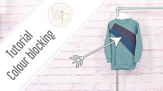 Tutorial Colour blocking Shirts nähen [upl. by Signe412]