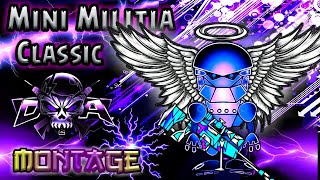 Jugando Mini Militia Classic Gran Espetacular Montage Playing classic big show [upl. by Mcneely]