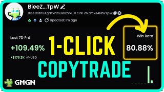 How To Use GMGNAI Trading Bot Full Beginner Memecoin Trading Tutorial [upl. by Decamp319]