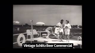 Vintage Schlitz Beer Commercial [upl. by Zawde]