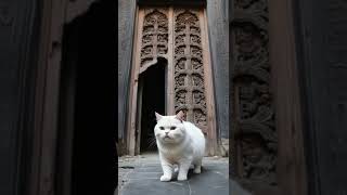 The cat loves archeology shorts funny viralvideo cat [upl. by Bernj]