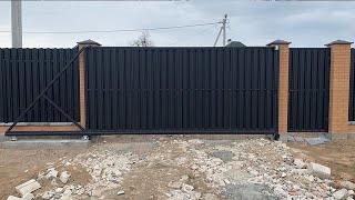 Production of own Cantilever sliding gates [upl. by Bysshe981]