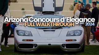 Complete Walkthrough  Arizona Concours dElegance 2024 [upl. by Christan]