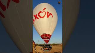 PRIMER VUELO GLOBOS AEROSTÁTICOS CAMPEONATO DE ESPAÑA CIUDAD REAL 2024shorts [upl. by Nylzaj]