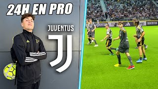 JE deviens FOOTBALLEUR PRO pendant 24H à la JUVENTUS  😲 Lancien club de Cristiano RONALDO [upl. by Eugilegna135]