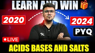 Acids Bases and Salts Class 10 Previous Year Question🔥  LEARN and WIN💰  Parth Momaya [upl. by Kciredorb917]