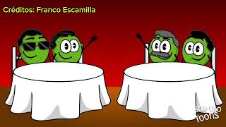 LA fiesta de las verduras 🥒 Animado COMPLETO Monólogo de Franco Escamilla 🍉🍅 video viral [upl. by Odnomor]