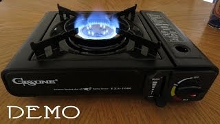 PORTABLE BUTANE GAS STOVE GASONE EZS1000 [upl. by Bock]