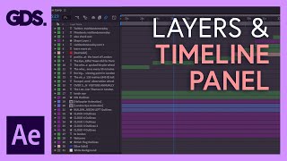 Layers amp The Timeline Panel In Adobe After Effects Ep348 Adobe After Effects for Beginners [upl. by Ameen]