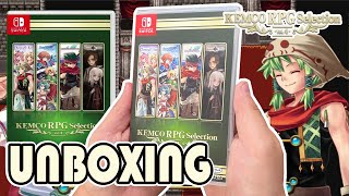 Kemco RPG Selection Vol4 Nintendo Switch Unboxing [upl. by Cherri386]