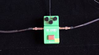 Ibanez TS808 RI Overdrive Demo [upl. by Enimasaj627]