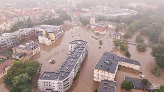 Jelenia Góra  powódź  15092024 [upl. by Caassi325]