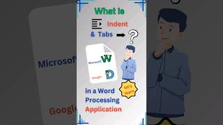 What is indent and tabs in MSWord and Docs msword googledocs [upl. by Suivatco]