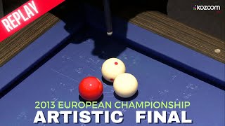 European Championship Artistic Final 2013 DAELMAN vs GUMUS [upl. by Seerdi]