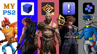 BEST PS2 EMULATOR FOR ANDROID  Aethersx2  myps2  Damonps2  PPSS22  Play [upl. by Nevak762]