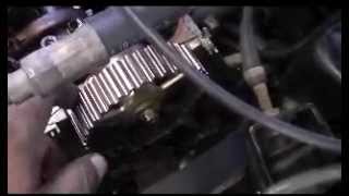 96 honda civicD16Y7 engine timing belt cam seal and waterpump replacement [upl. by Calabresi]