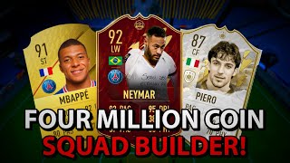 FIFA 22 Top 200 Pro Player 4222 Custom Tactics  4 Million Coin Squad Builder [upl. by Eemiaj]