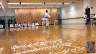 Shotokan Karate 3rd Degree Black Belt exam on PaulGaleNetworkcom [upl. by Ahsehyt867]