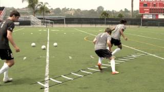 Ladder Drills for Soccer [upl. by Aretina862]