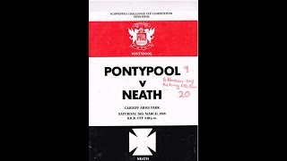 Pontypool V Neath 1988 Schweppes Cup Semi Final Arms Park [upl. by Tamra]